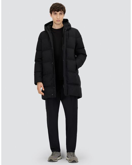 Herno Blue Long Parka for men