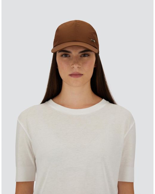 Herno Brown Baseball Cap