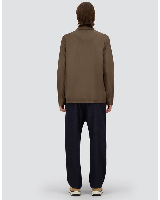 Herno Brown Tigri Field Jacket for men