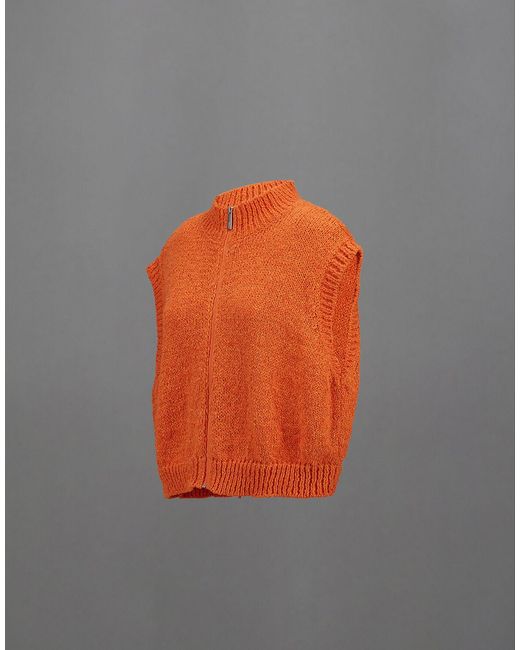 Herno Orange Laminar Vest