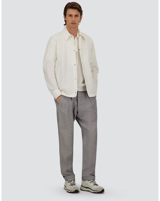 Herno White Polo Shirt for men