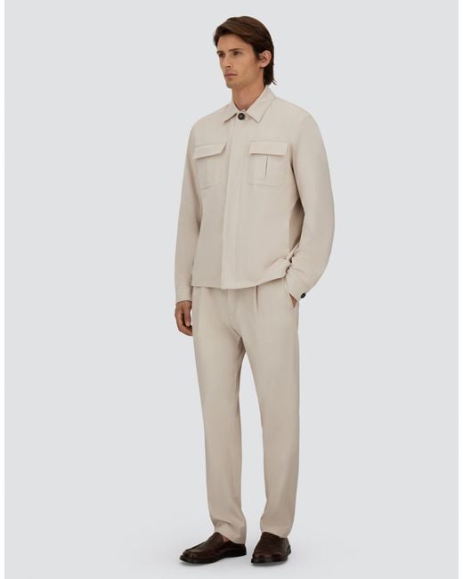 Herno Pink Trousers for men