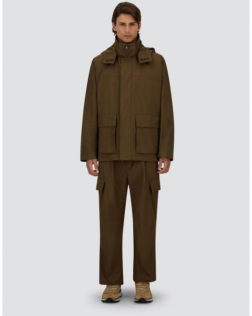 Herno Brown Parka for men