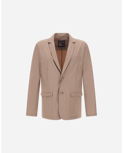 Herno Natural Light Matt Blazer for men