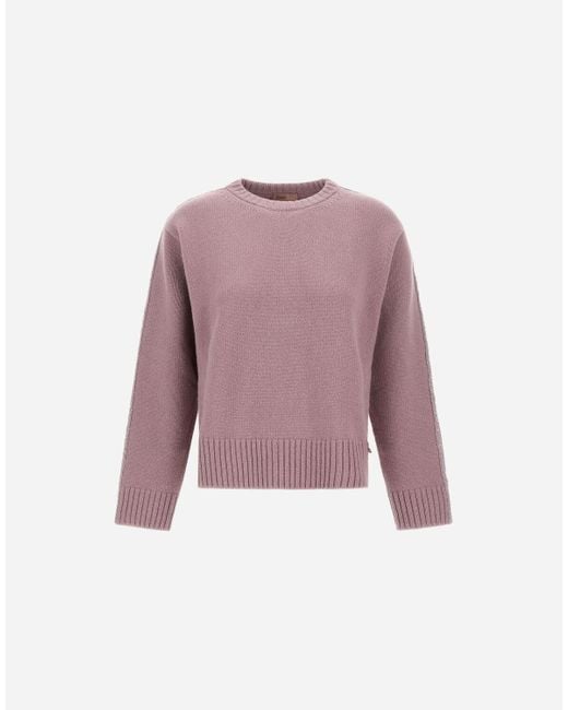 Herno Pink Resort 100% Wool Jumper