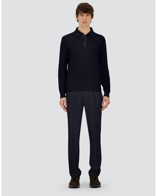 Herno Blue Resort Polo Shirt for men