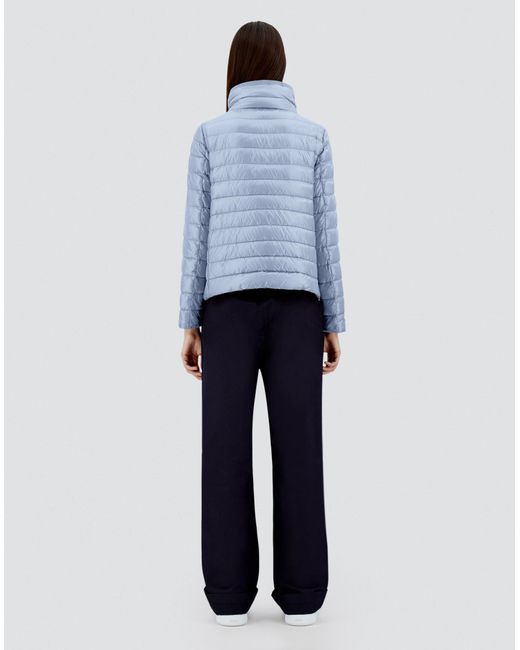 Herno Blue Reversible Cape