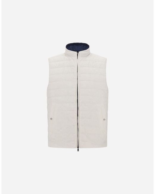 Herno Blue Vest for men