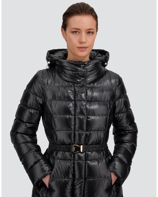 Herno Black Nylon Ultralight Oversize Jacket