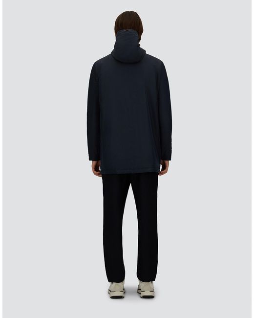 Herno Blue Reversible Parka for men