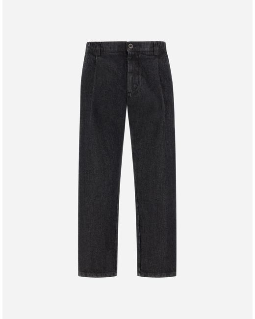 Herno Black Denim Jeans for men