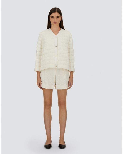 Herno White Cape