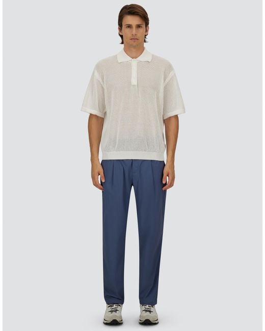 Herno Blue Trousers for men