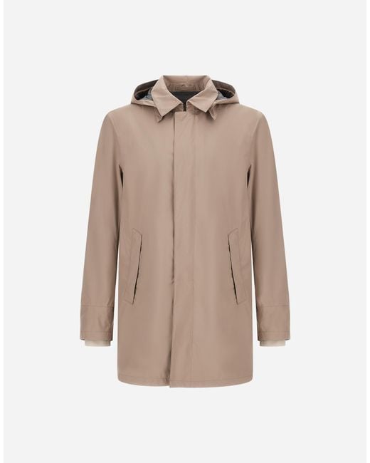 Herno Natural Raincoat for men