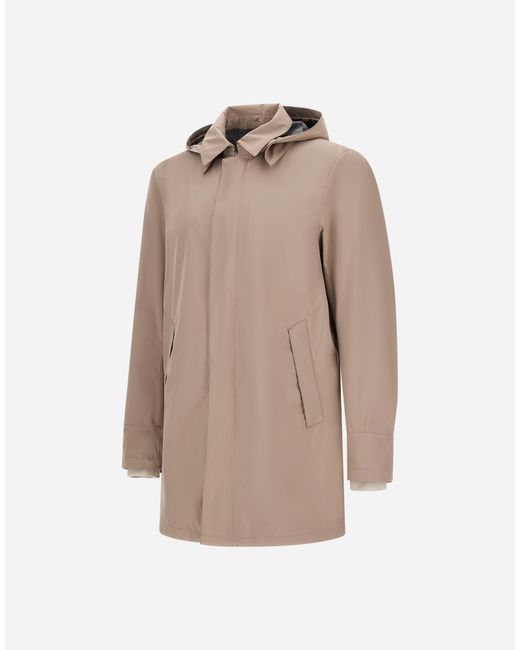 Herno Natural Raincoat for men