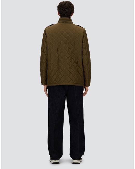 Herno Green Field Jacket for men
