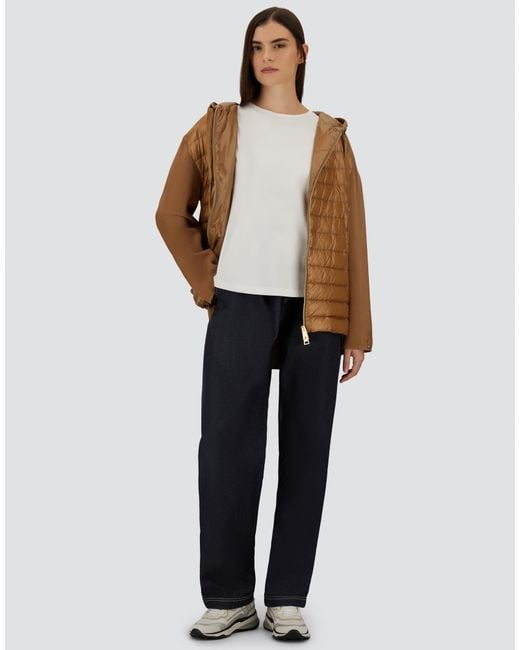 Herno Brown Hooded Jacket