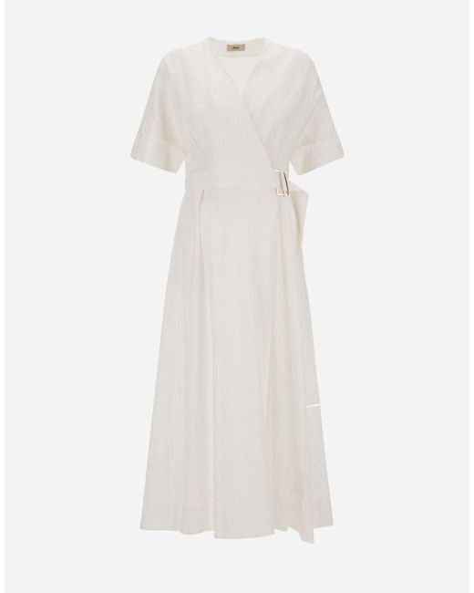 Herno White Dress