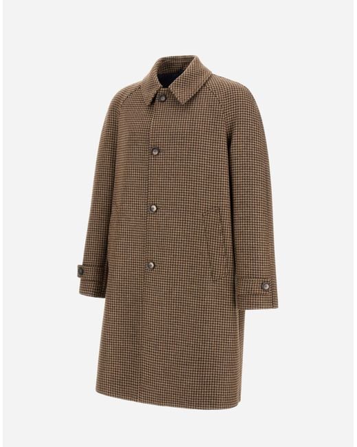 Herno Brown Coat for men