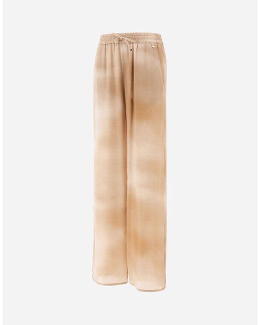 Herno Natural Cloud Silk Trousers