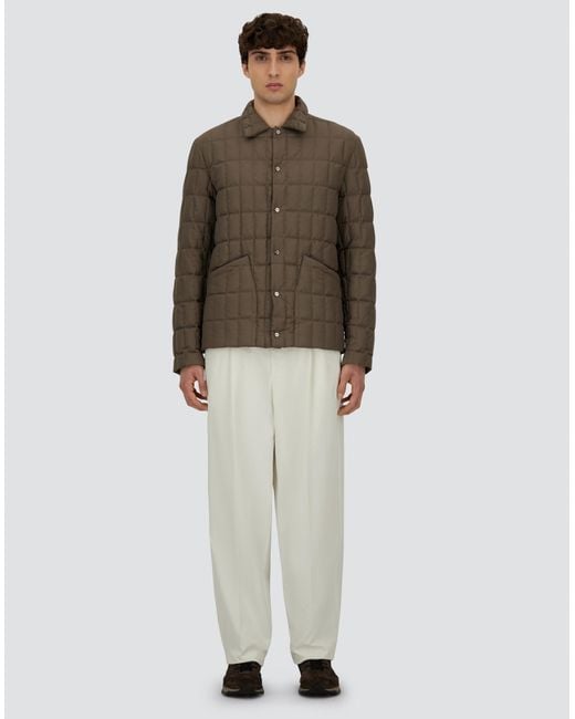 Herno Brown Shacket for men