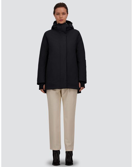 Herno Black A-Shape Jacket