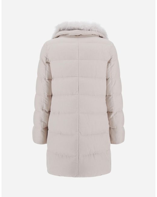Herno Gray A-Shape Jacket