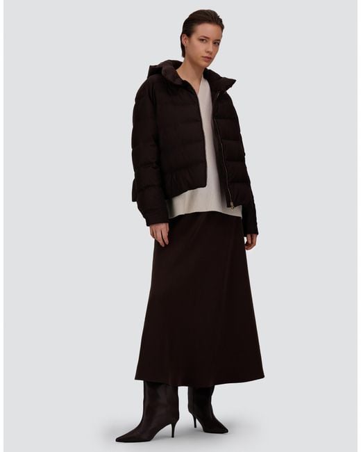 Herno Black Wool And Silk Jacket
