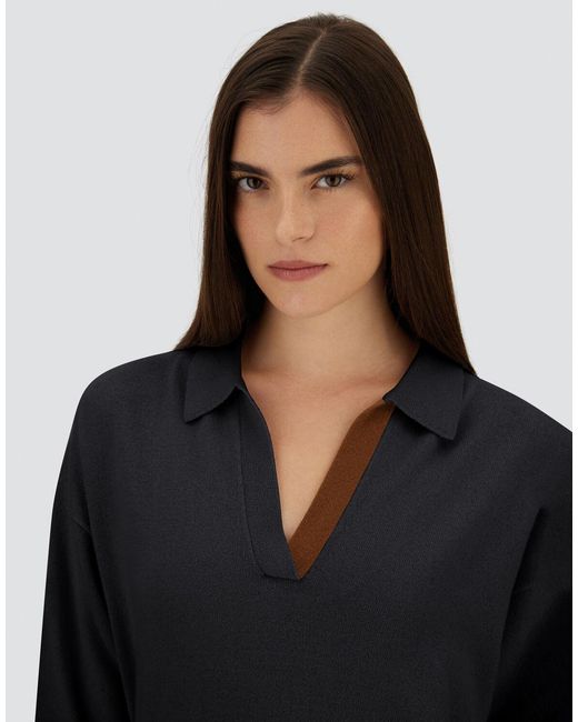 Herno Black Polo Shirt