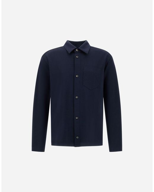 Herno Blue Shirt for men