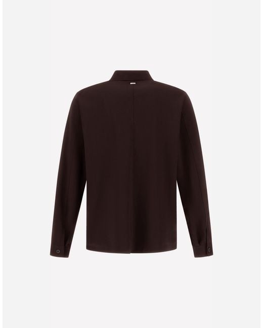 Herno Brown Shacket for men