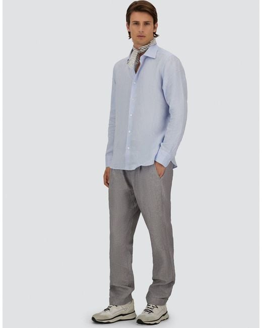 Herno Gray Trousers for men