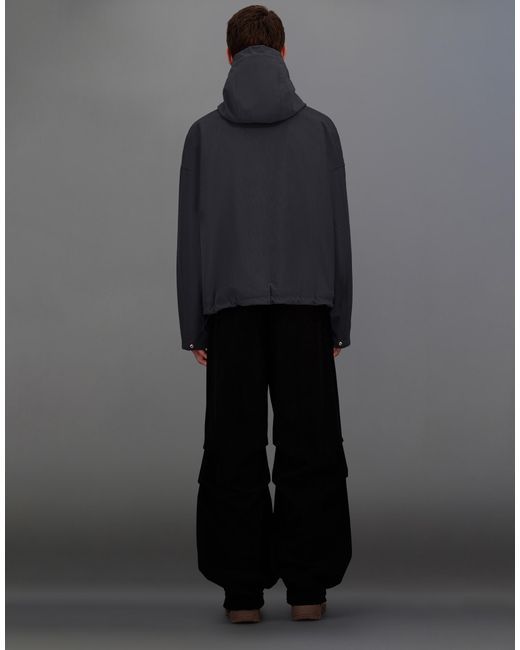 Herno Black Laminar Anorak Jacket