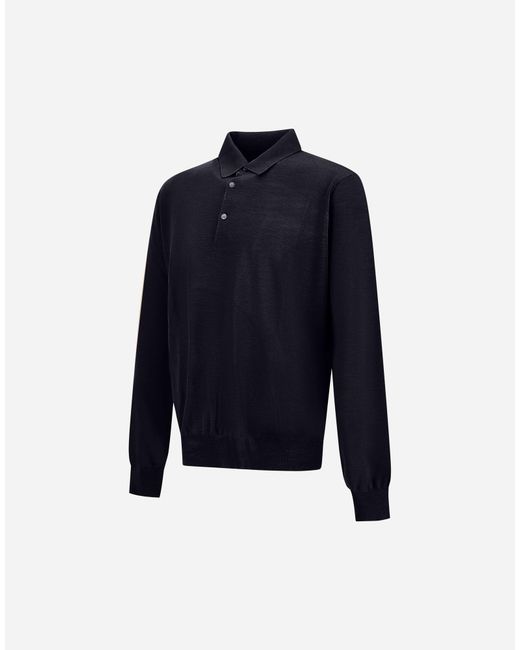 Herno Blue Resort Polo Shirt for men