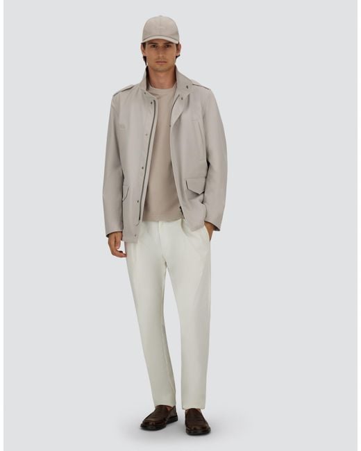 Herno Gray Field Jacket for men