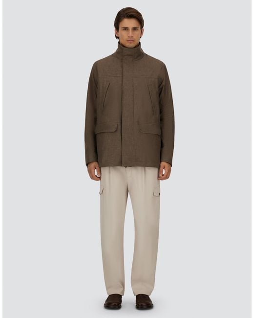 Herno Brown Parka for men