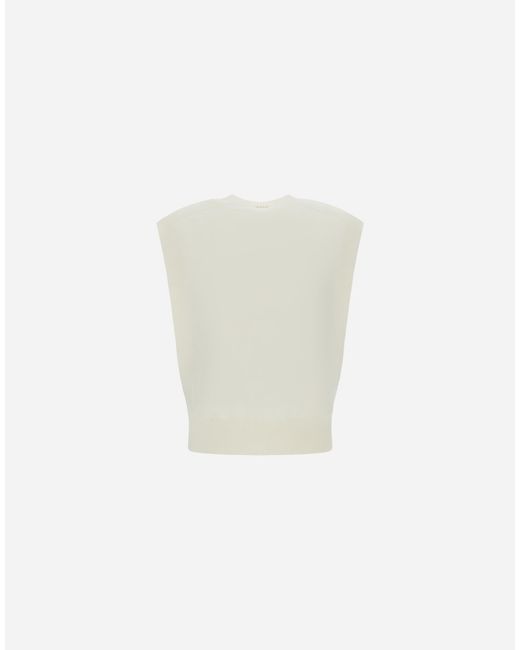 Herno White Tank Top