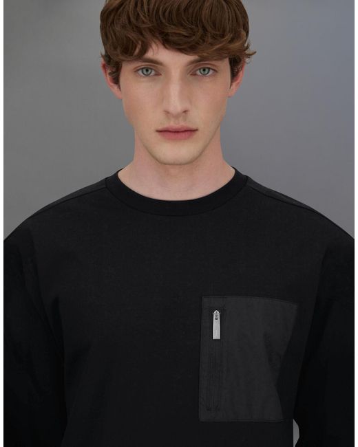 Herno Black Laminar T-Shirt