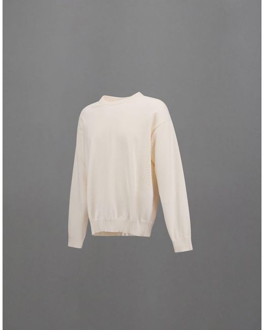 Herno Gray Laminar Sweater