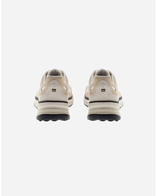 Herno White Nylon Chamonix Running Sneaker