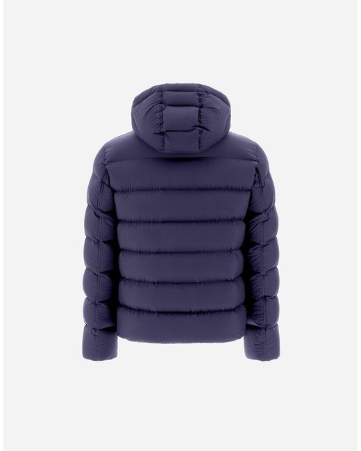 Herno Blue Bomber Jacket for men