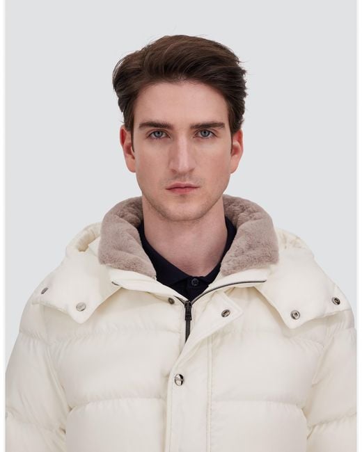 Herno White Parka for men