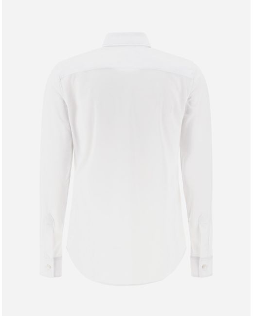 Herno White Women's Spring Ultralight Scuba Shirt