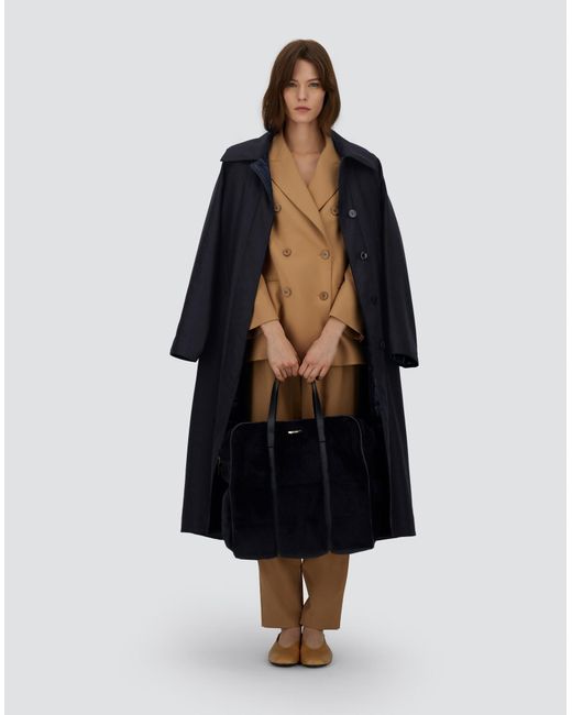Herno Blue Reversible Trench