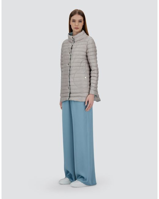 Herno Blue Reversible A-Shape Jacket