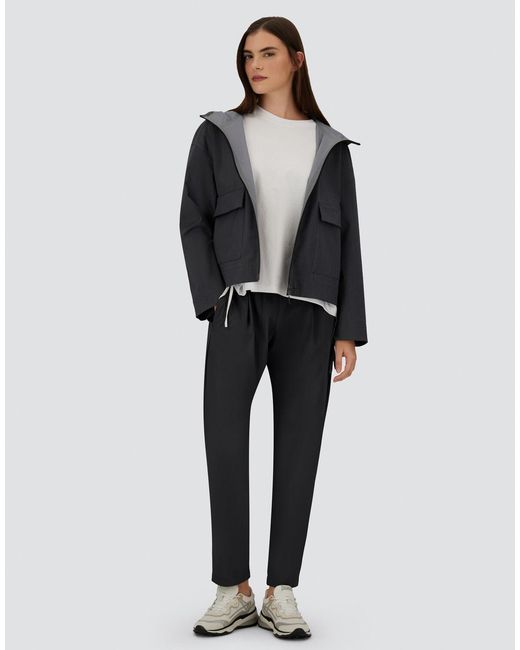 Herno Blue Nylon Maestro Trousers