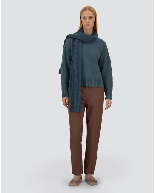 Herno Brown Resort Cotton Feel Trousers