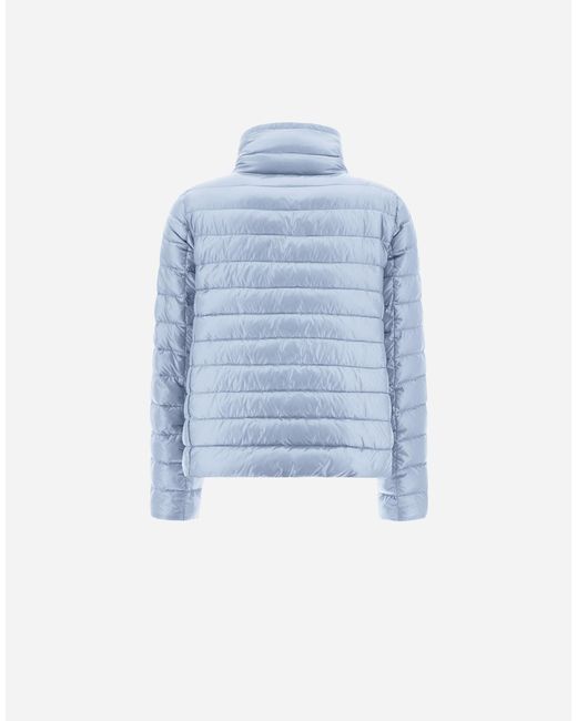 Herno Blue Reversible Cape