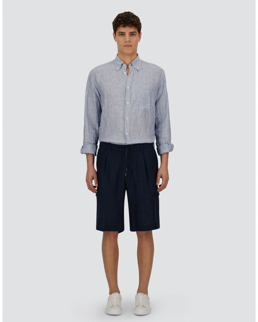 Herno Blue Resort Bermuda Shorts for men