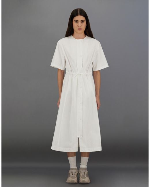 Herno Gray Laminar Dress